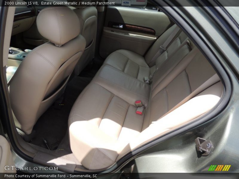 Estate Green Metallic / Medium Parchment 2000 Lincoln LS V8