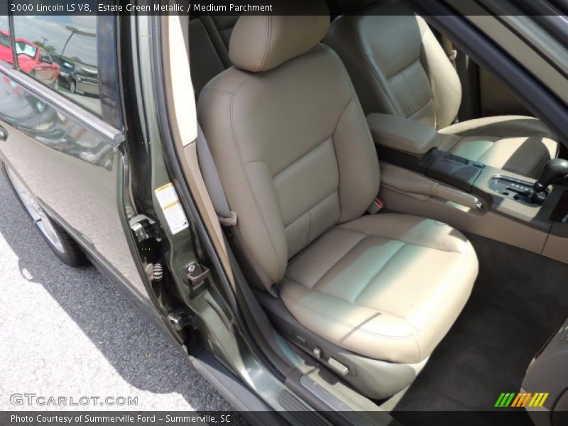 Estate Green Metallic / Medium Parchment 2000 Lincoln LS V8
