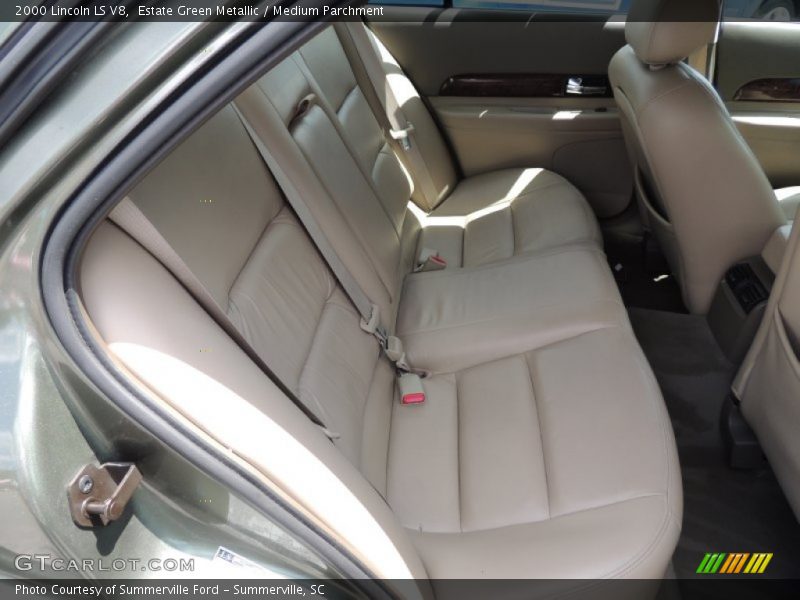 Estate Green Metallic / Medium Parchment 2000 Lincoln LS V8