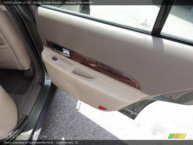 Estate Green Metallic / Medium Parchment 2000 Lincoln LS V8
