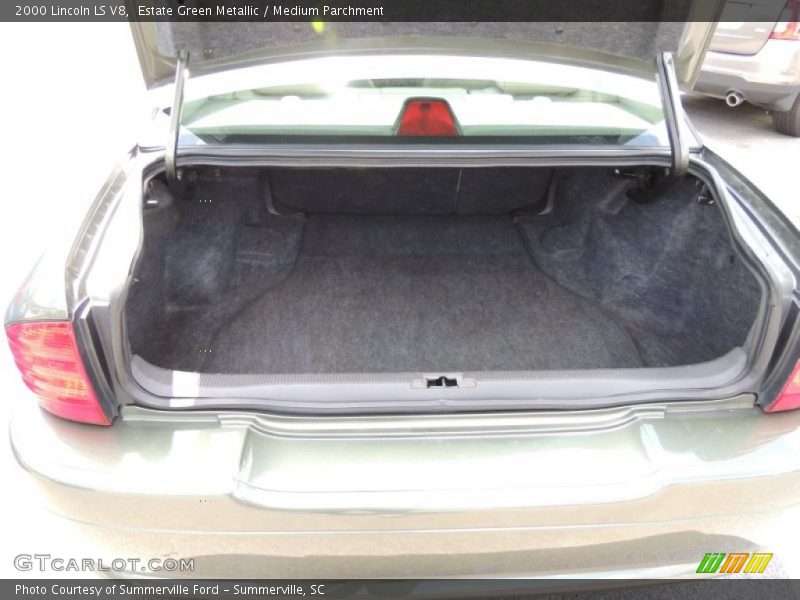 Estate Green Metallic / Medium Parchment 2000 Lincoln LS V8