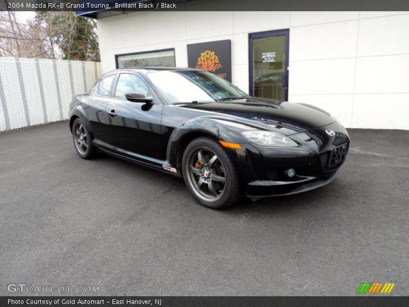 Brilliant Black / Black 2004 Mazda RX-8 Grand Touring