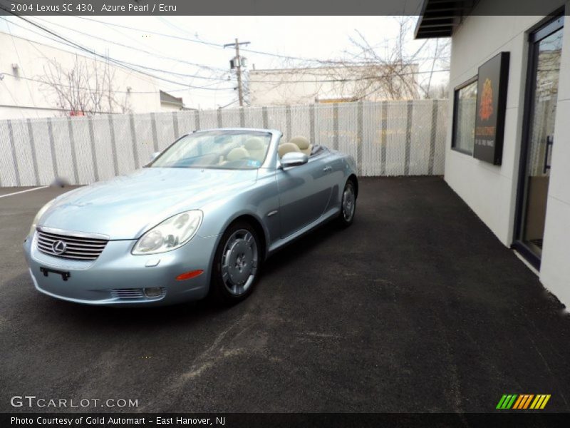 Azure Pearl / Ecru 2004 Lexus SC 430