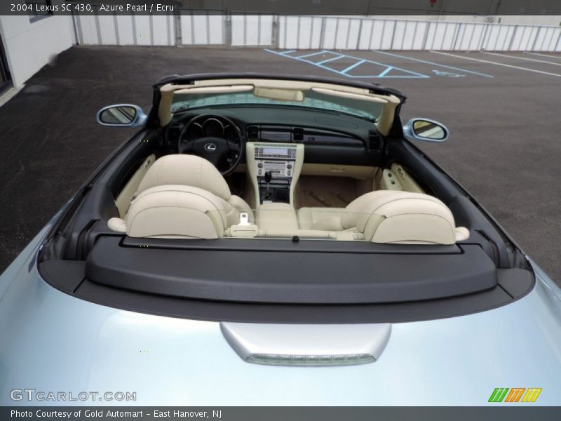 Azure Pearl / Ecru 2004 Lexus SC 430
