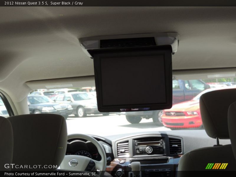 Super Black / Gray 2012 Nissan Quest 3.5 S