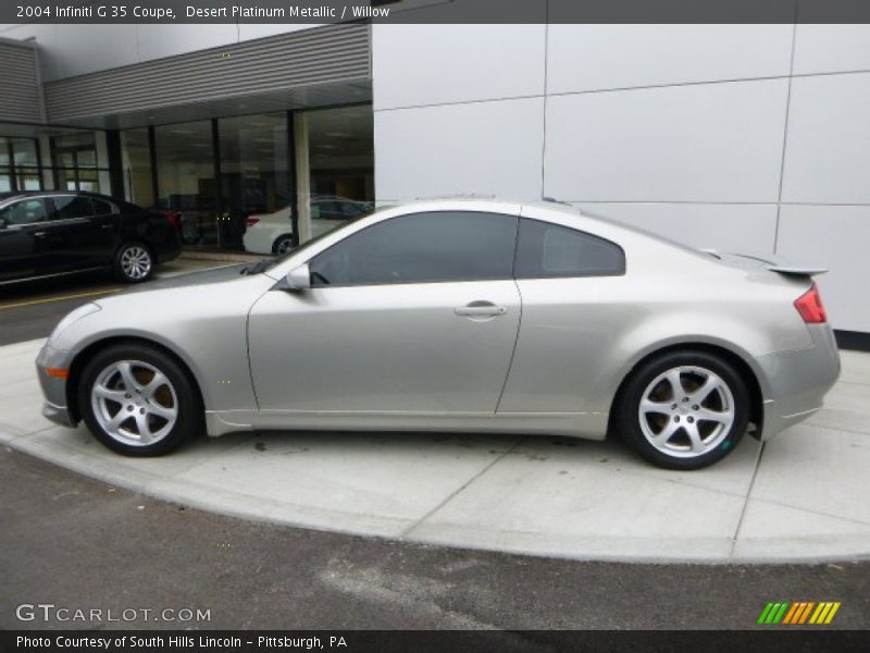  2004 G 35 Coupe Desert Platinum Metallic