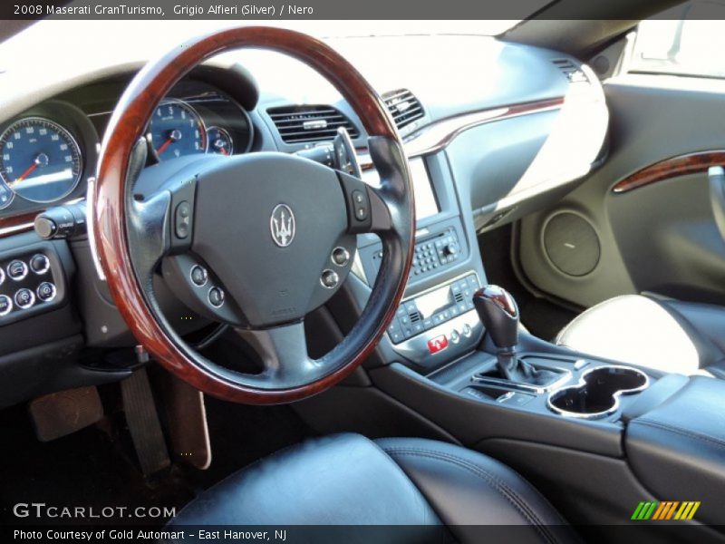 Grigio Alfieri (Silver) / Nero 2008 Maserati GranTurismo