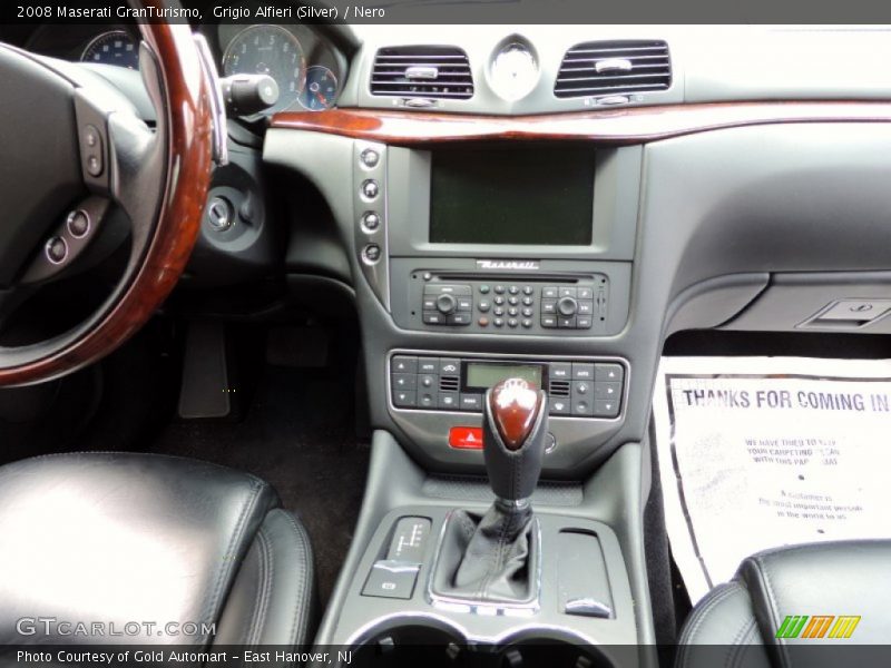 Grigio Alfieri (Silver) / Nero 2008 Maserati GranTurismo