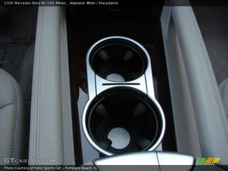 Alabaster White / Macadamia 2006 Mercedes-Benz ML 500 4Matic