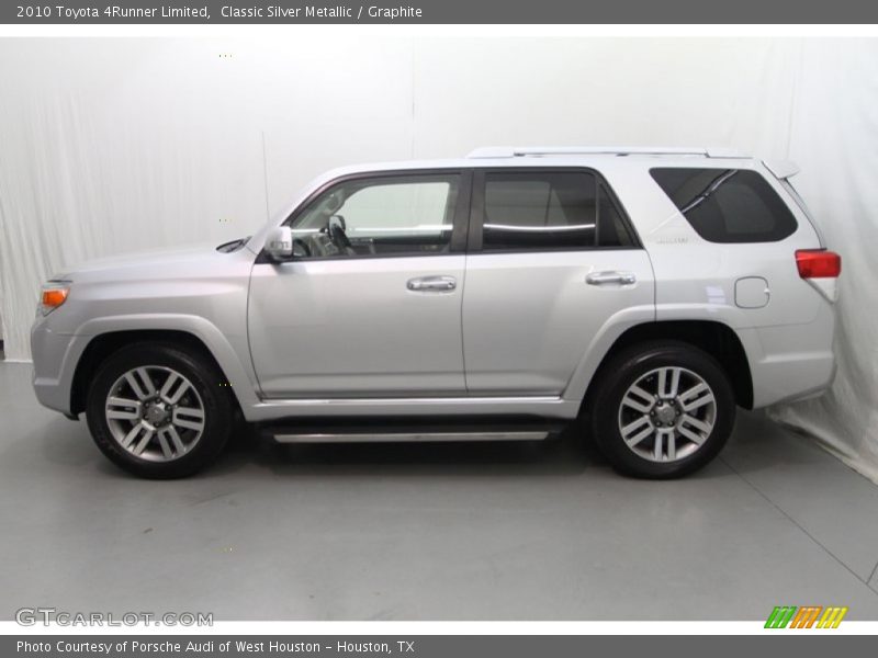 Classic Silver Metallic / Graphite 2010 Toyota 4Runner Limited
