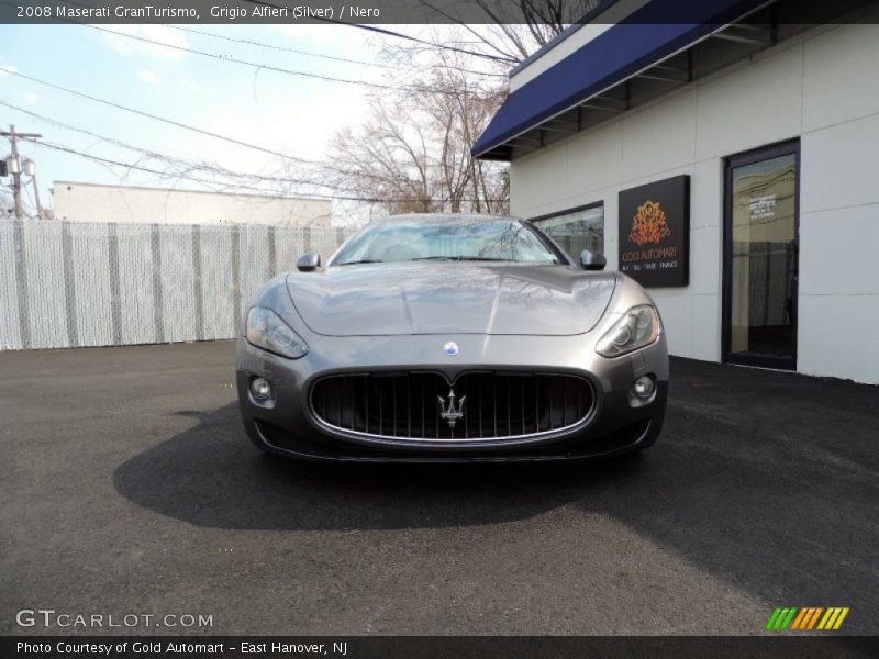 Grigio Alfieri (Silver) / Nero 2008 Maserati GranTurismo