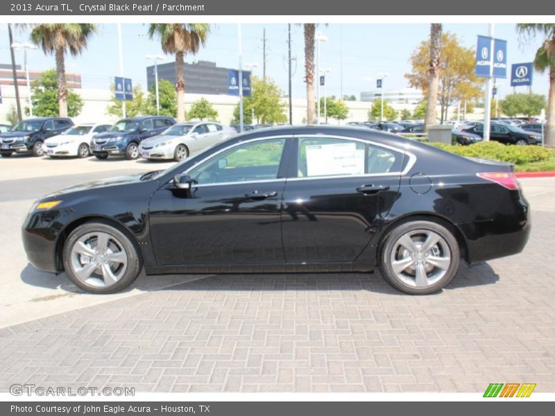 Crystal Black Pearl / Parchment 2013 Acura TL