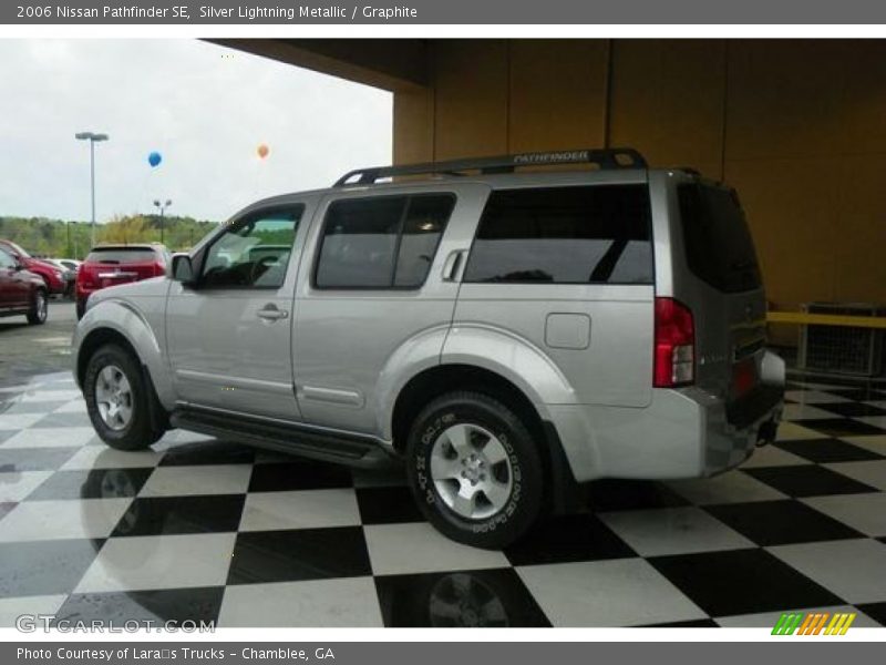 Silver Lightning Metallic / Graphite 2006 Nissan Pathfinder SE