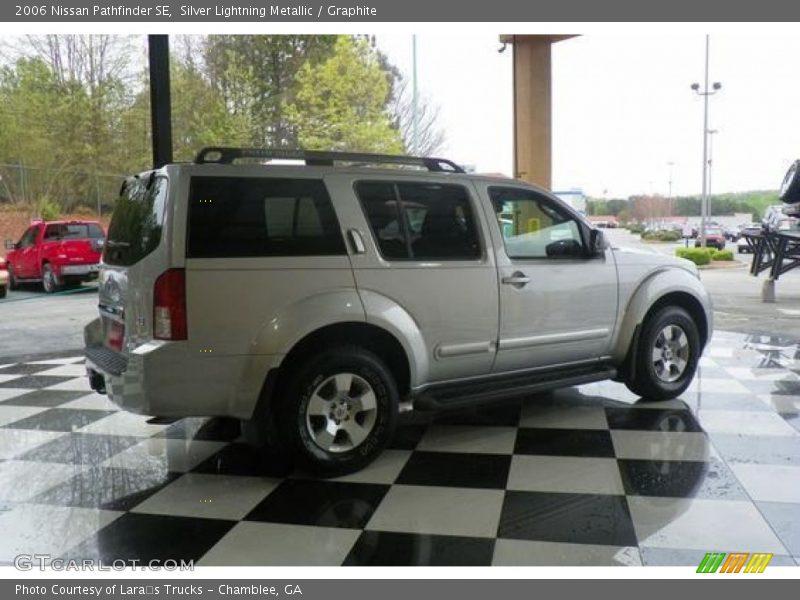 Silver Lightning Metallic / Graphite 2006 Nissan Pathfinder SE