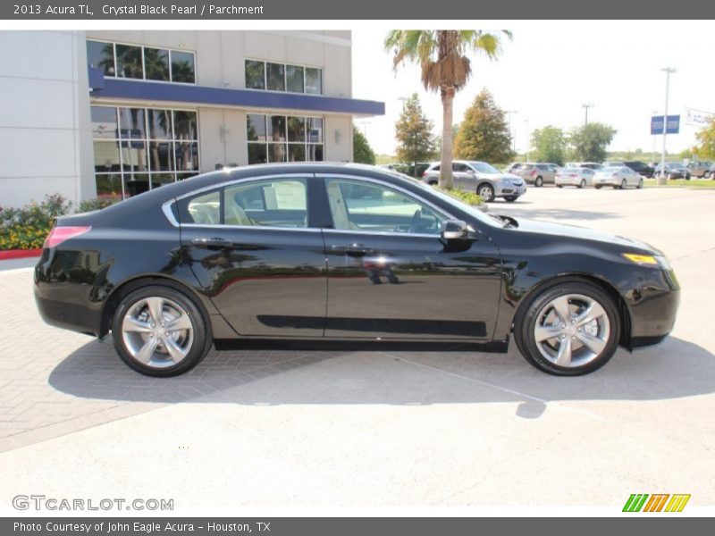Crystal Black Pearl / Parchment 2013 Acura TL