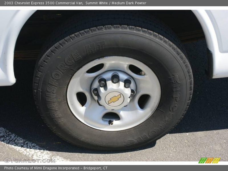 Summit White / Medium Dark Pewter 2003 Chevrolet Express 3500 Commercial Van