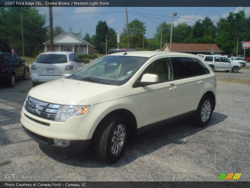 Creme Brulee / Medium Light Stone 2007 Ford Edge SEL