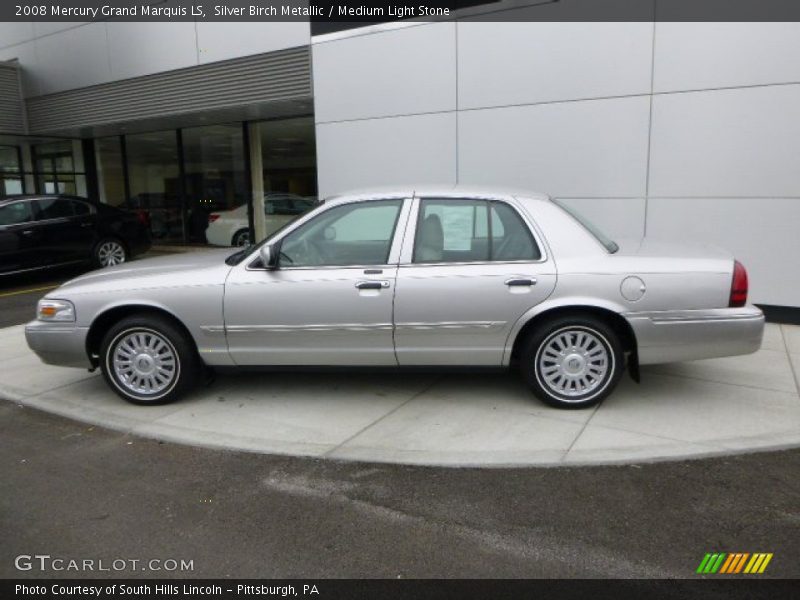  2008 Grand Marquis LS Silver Birch Metallic