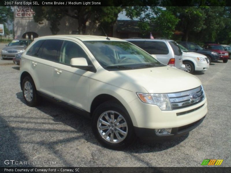 Creme Brulee / Medium Light Stone 2007 Ford Edge SEL