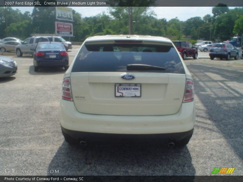 Creme Brulee / Medium Light Stone 2007 Ford Edge SEL