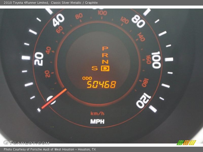 Classic Silver Metallic / Graphite 2010 Toyota 4Runner Limited