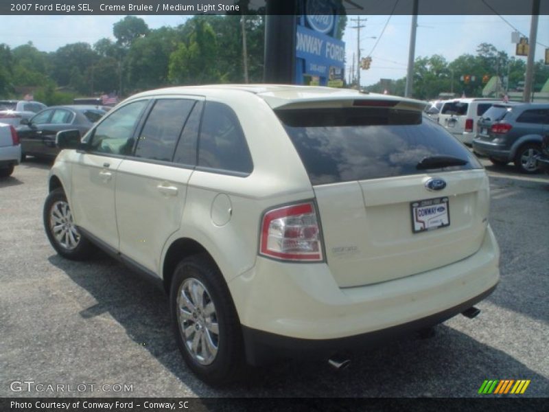 Creme Brulee / Medium Light Stone 2007 Ford Edge SEL