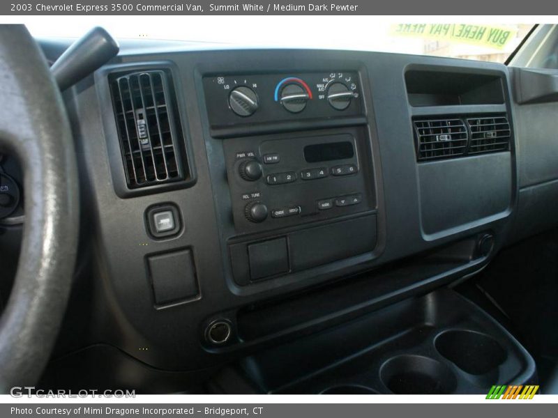 Summit White / Medium Dark Pewter 2003 Chevrolet Express 3500 Commercial Van
