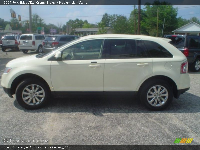 Creme Brulee / Medium Light Stone 2007 Ford Edge SEL