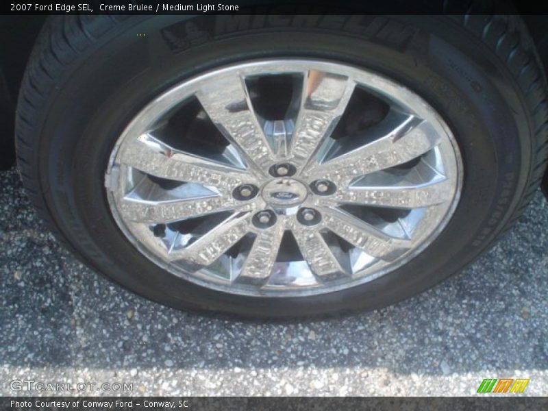 Creme Brulee / Medium Light Stone 2007 Ford Edge SEL