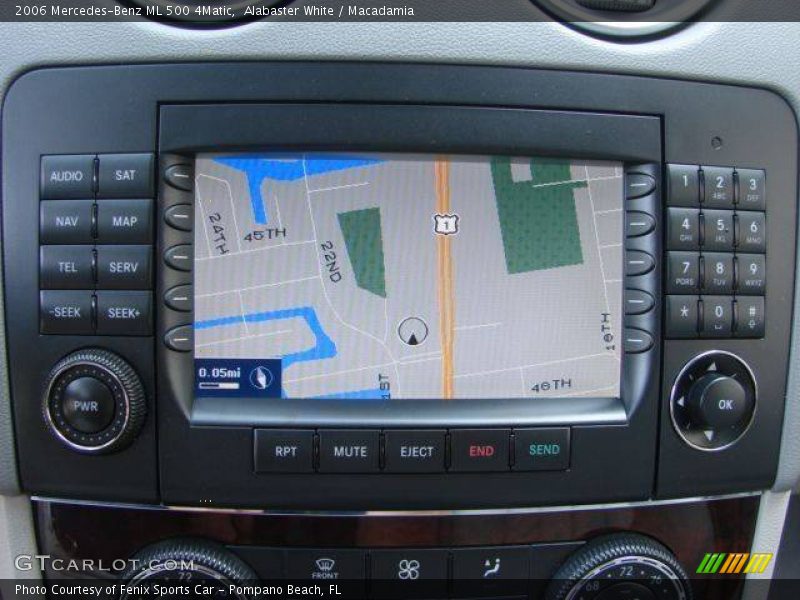 Alabaster White / Macadamia 2006 Mercedes-Benz ML 500 4Matic