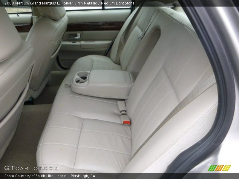 Rear Seat of 2008 Grand Marquis LS