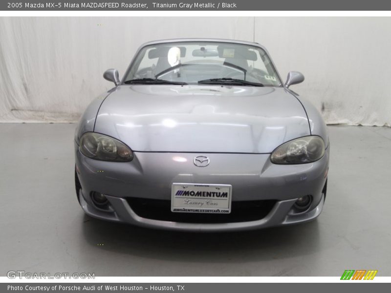 Titanium Gray Metallic / Black 2005 Mazda MX-5 Miata MAZDASPEED Roadster