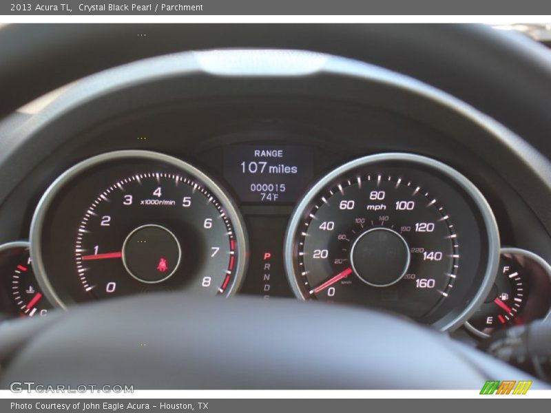 Crystal Black Pearl / Parchment 2013 Acura TL