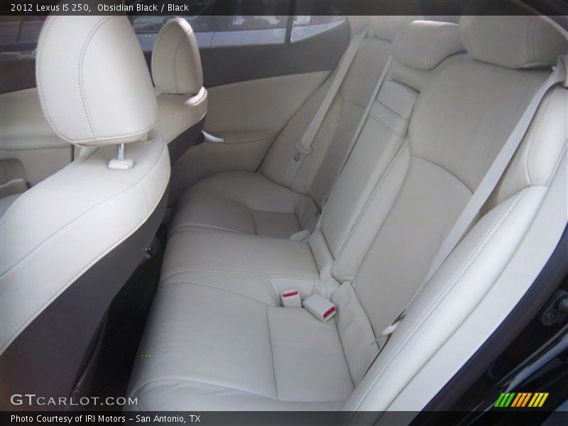 Obsidian Black / Black 2012 Lexus IS 250