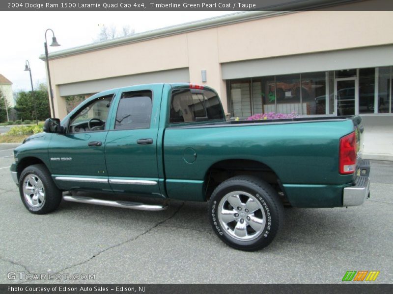  2004 Ram 1500 Laramie Quad Cab 4x4 Timberline Green Pearl Coat