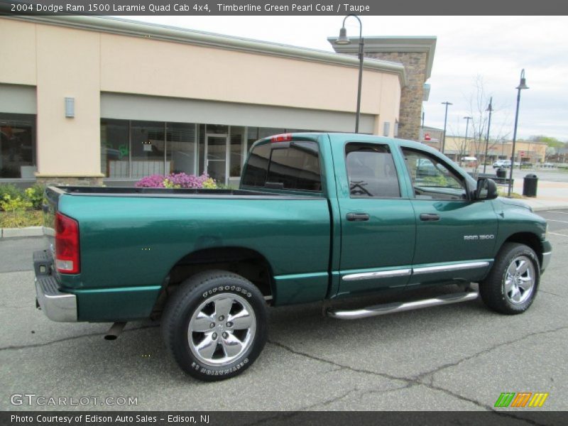  2004 Ram 1500 Laramie Quad Cab 4x4 Timberline Green Pearl Coat
