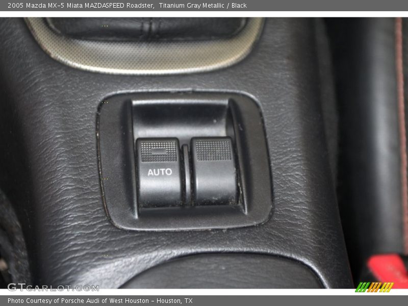 Titanium Gray Metallic / Black 2005 Mazda MX-5 Miata MAZDASPEED Roadster