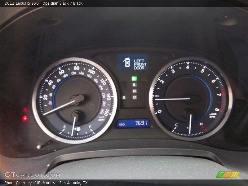  2012 IS 250 250 Gauges