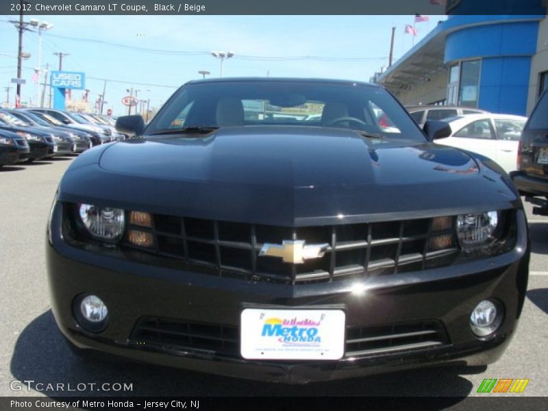 Black / Beige 2012 Chevrolet Camaro LT Coupe