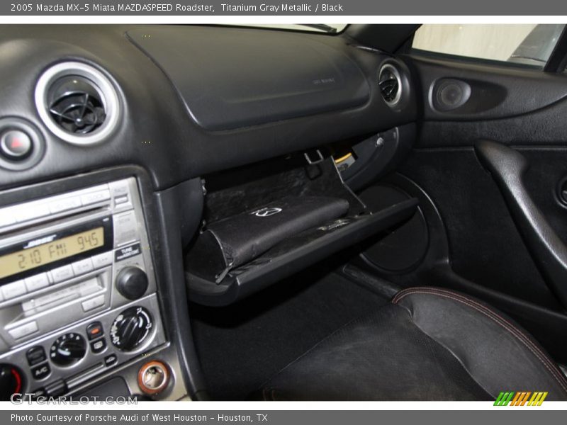 Titanium Gray Metallic / Black 2005 Mazda MX-5 Miata MAZDASPEED Roadster