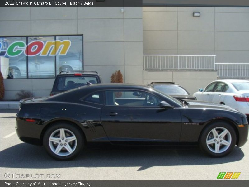 Black / Beige 2012 Chevrolet Camaro LT Coupe