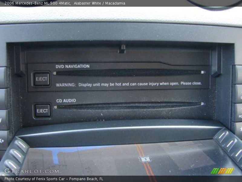 Alabaster White / Macadamia 2006 Mercedes-Benz ML 500 4Matic