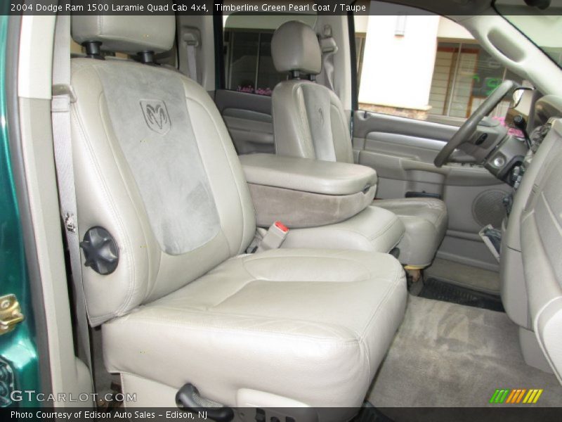  2004 Ram 1500 Laramie Quad Cab 4x4 Taupe Interior