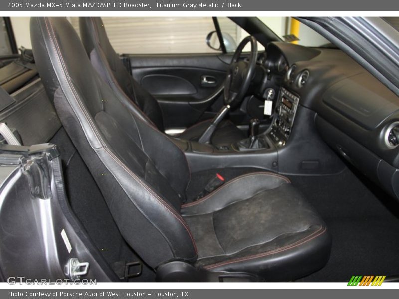 Titanium Gray Metallic / Black 2005 Mazda MX-5 Miata MAZDASPEED Roadster