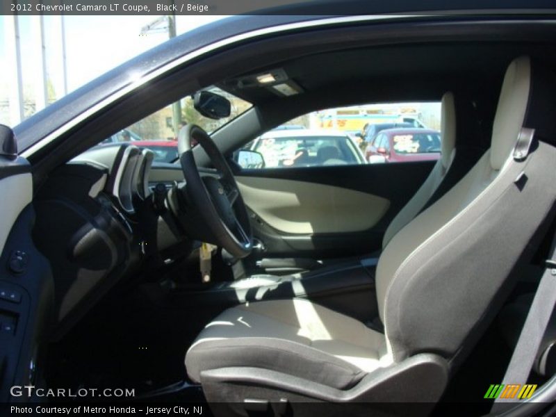 Black / Beige 2012 Chevrolet Camaro LT Coupe