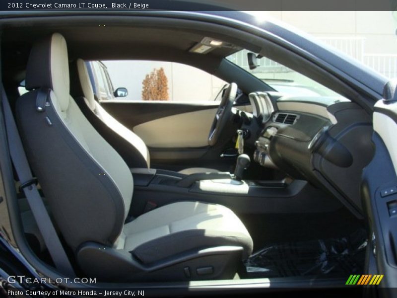 Black / Beige 2012 Chevrolet Camaro LT Coupe