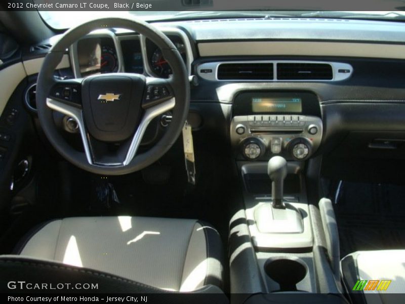 Black / Beige 2012 Chevrolet Camaro LT Coupe