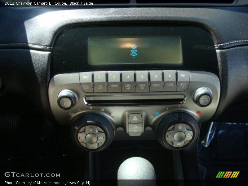 Black / Beige 2012 Chevrolet Camaro LT Coupe