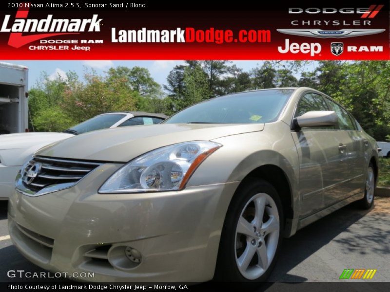 Sonoran Sand / Blond 2010 Nissan Altima 2.5 S