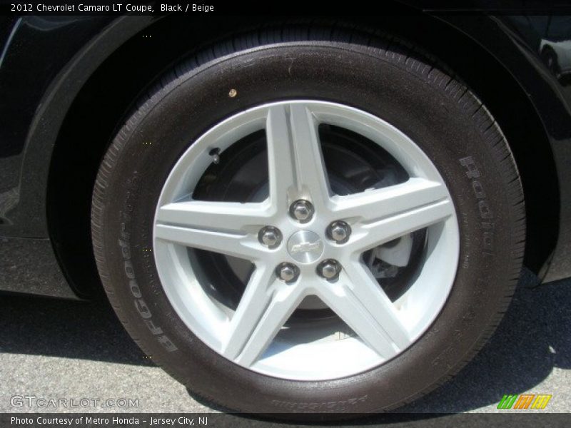 Black / Beige 2012 Chevrolet Camaro LT Coupe